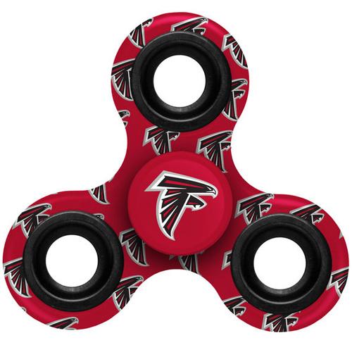NFL Atlanta Falcons Logo 3 Way Fidget Spinner 3A30